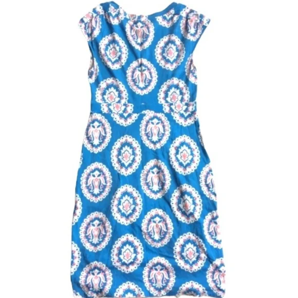 Boden Blue Jersey Dress - Women's Size 2 - Picture 5 of 9